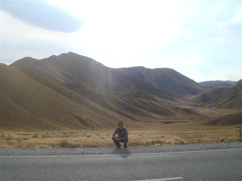 Road from Queenstown to Christchurch (inland)